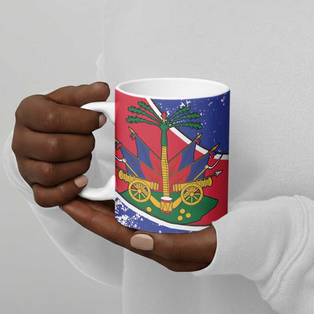 Republic of Haiti 1806-1820 Ceramic Mug Alexandre Petion With Coat Of Arms - Wonder Print Shop