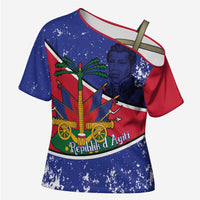Republic of Haiti 1806-1820 Cross Shoulder Shirt Alexandre Petion With Coat Of Arms - Wonder Print Shop