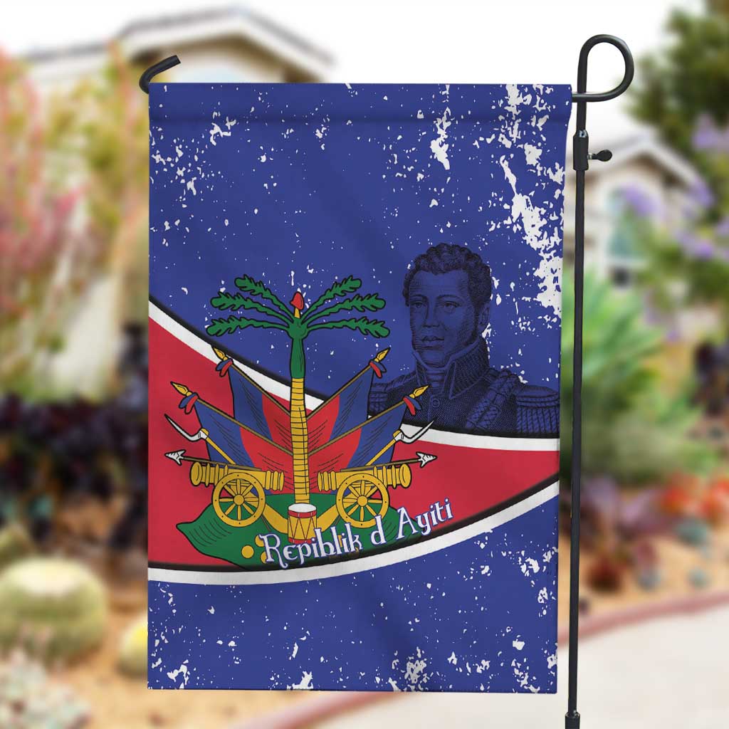 Republic of Haiti 1806-1820 Garden Flag Alexandre Petion With Coat Of Arms - Wonder Print Shop