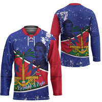 Republic of Haiti 1806-1820 Hockey Jersey Alexandre Petion With Coat Of Arms - Wonder Print Shop