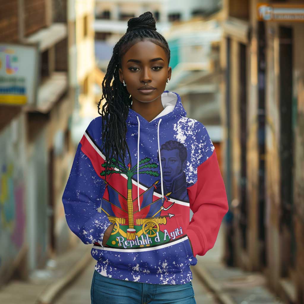 Republic of Haiti 1806-1820 Hoodie Alexandre Petion With Coat Of Arms - Wonder Print Shop
