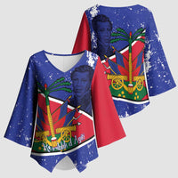 Republic of Haiti 1806-1820 Kimono Sleeve Blouse Alexandre Petion With Coat Of Arms - Wonder Print Shop