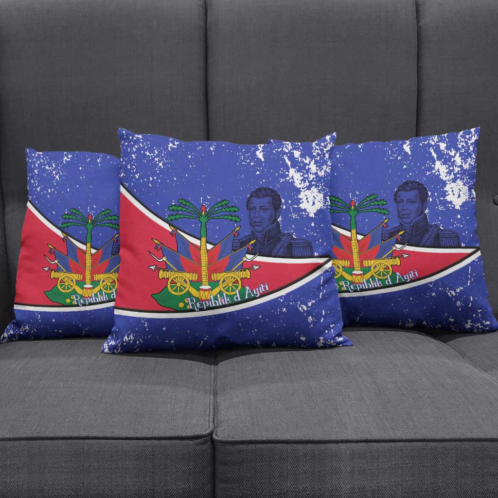 Republic of Haiti 1806-1820 Pillow Cover Alexandre Petion With Coat Of Arms - Wonder Print Shop