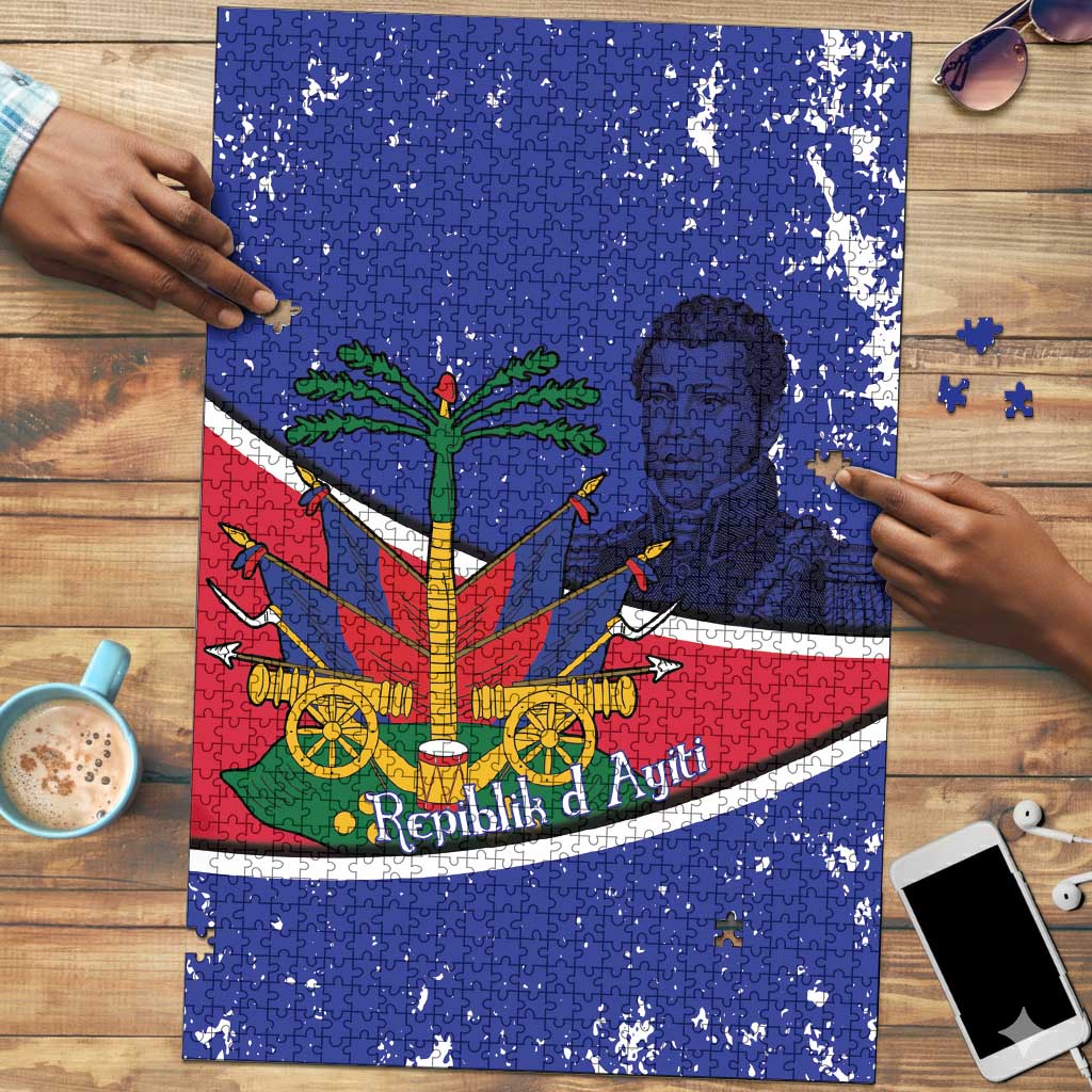 Republic of Haiti 1806-1820 Puzzle Alexandre Petion With Coat Of Arms - Wonder Print Shop