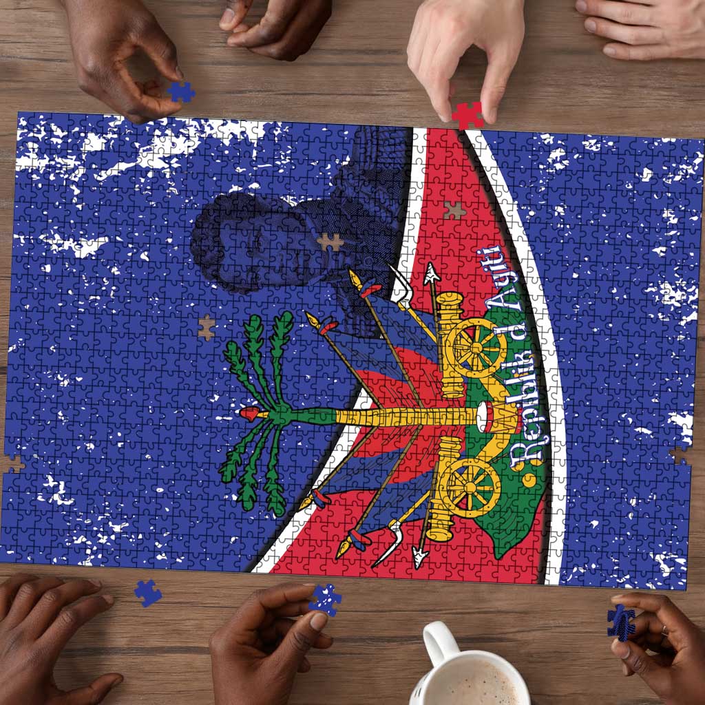 Republic of Haiti 1806-1820 Puzzle Alexandre Petion With Coat Of Arms - Wonder Print Shop