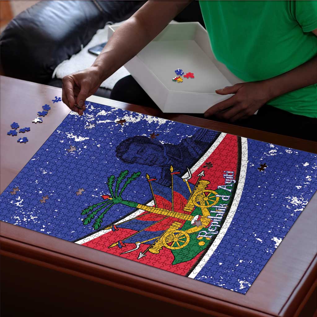 Republic of Haiti 1806-1820 Puzzle Alexandre Petion With Coat Of Arms - Wonder Print Shop