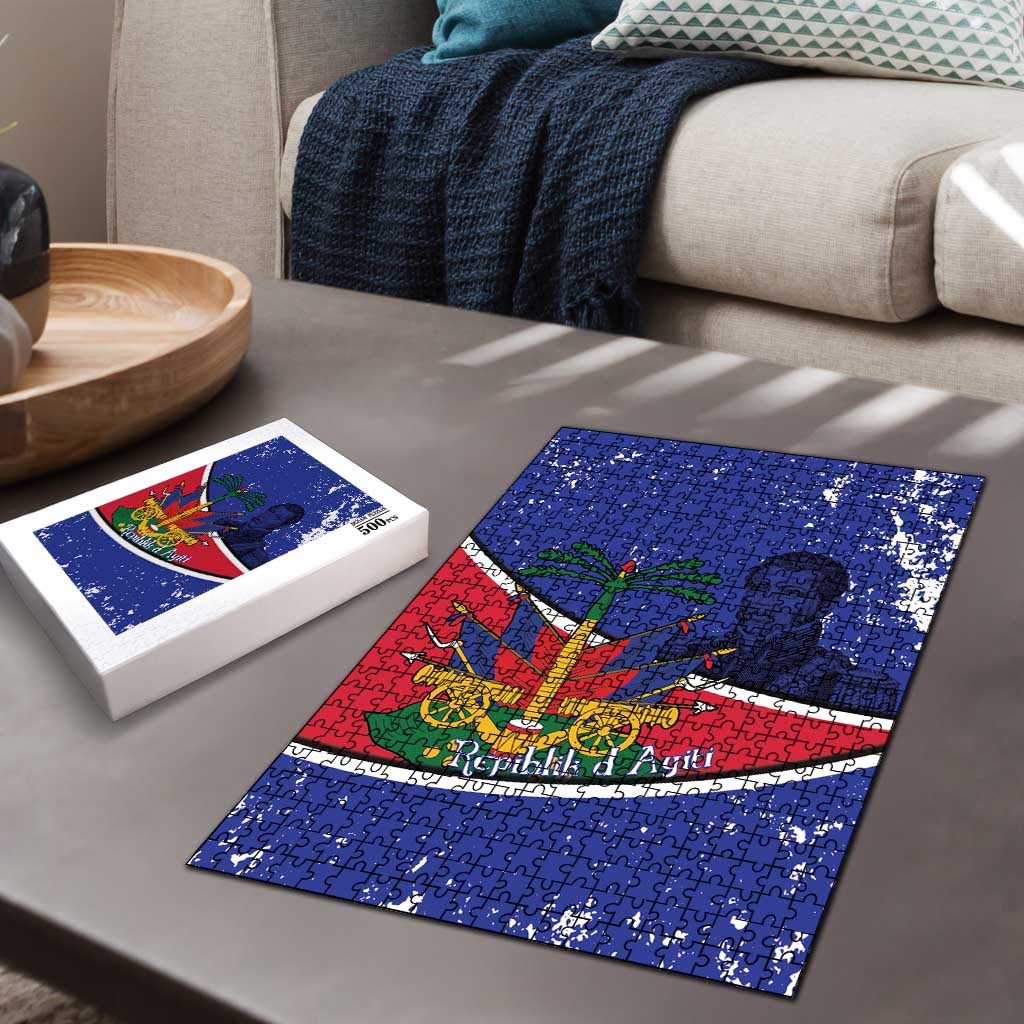 Republic of Haiti 1806-1820 Puzzle Alexandre Petion With Coat Of Arms - Wonder Print Shop