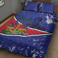 Republic of Haiti 1806-1820 Quilt Bed Set Alexandre Petion With Coat Of Arms - Wonder Print Shop
