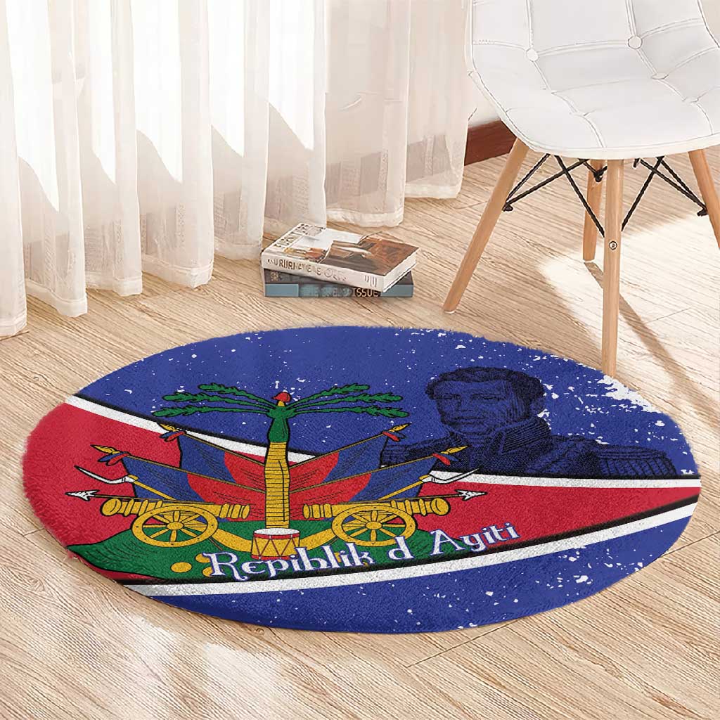 Republic of Haiti 1806-1820 Round Carpet Alexandre Petion With Coat Of Arms - Wonder Print Shop