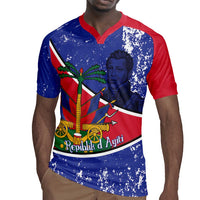 Republic of Haiti 1806-1820 Rugby Jersey Alexandre Petion With Coat Of Arms LT14