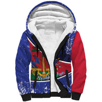 Republic of Haiti 1806-1820 Sherpa Hoodie Alexandre Petion With Coat Of Arms - Wonder Print Shop