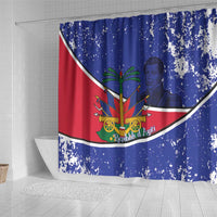 Republic of Haiti 1806-1820 Shower Curtain Alexandre Petion With Coat Of Arms - Wonder Print Shop
