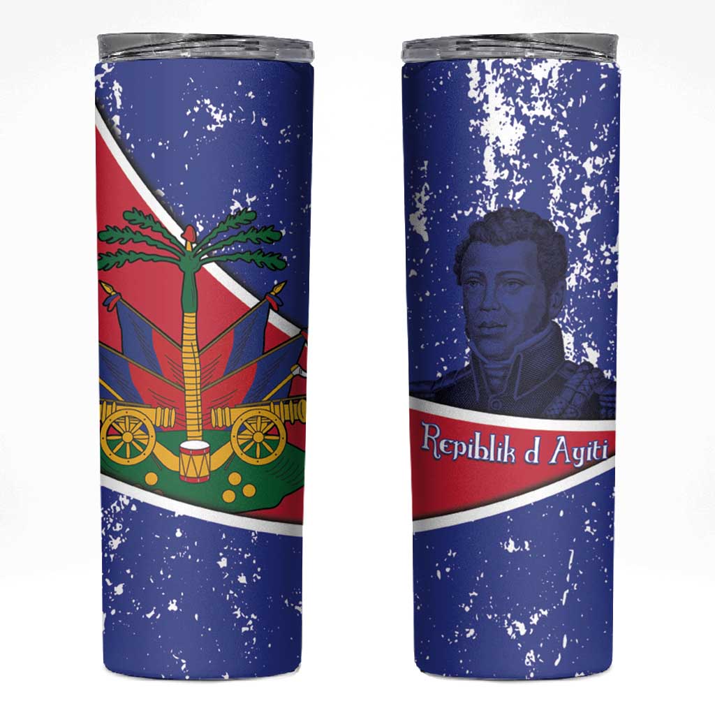 Republic of Haiti 1806-1820 Skinny Tumbler Alexandre Petion With Coat Of Arms - Wonder Print Shop