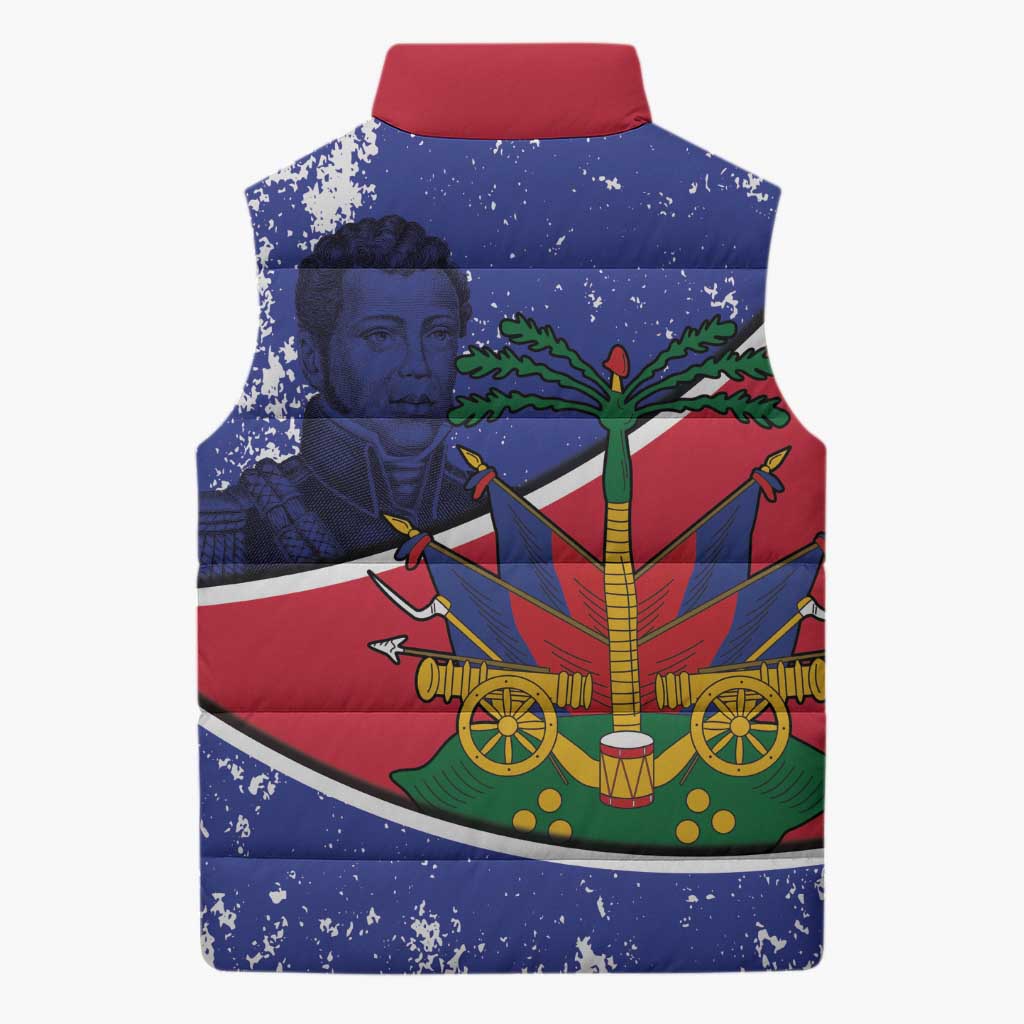 Republic of Haiti 1806-1820 Sleeveless Puffer Jacket Alexandre Petion With Coat Of Arms - Wonder Print Shop