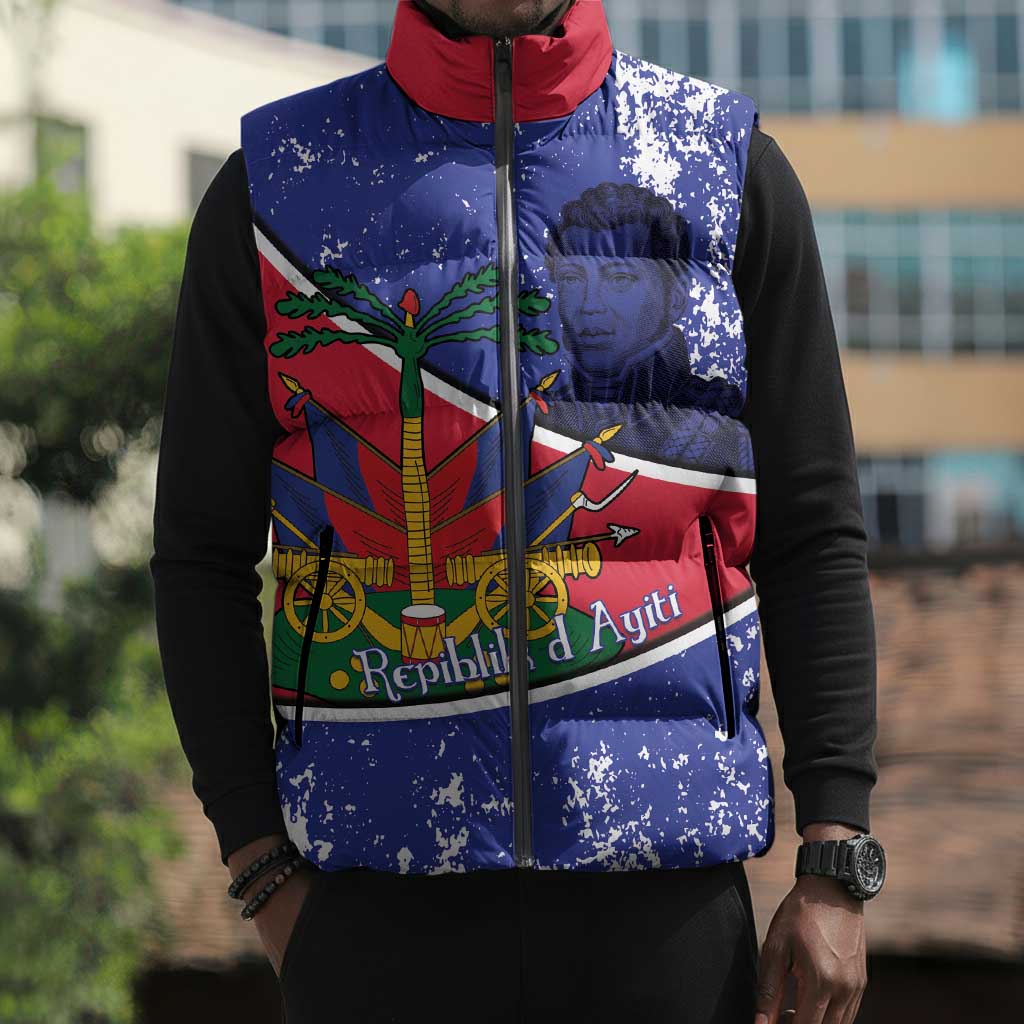 Republic of Haiti 1806-1820 Sleeveless Puffer Jacket Alexandre Petion With Coat Of Arms - Wonder Print Shop