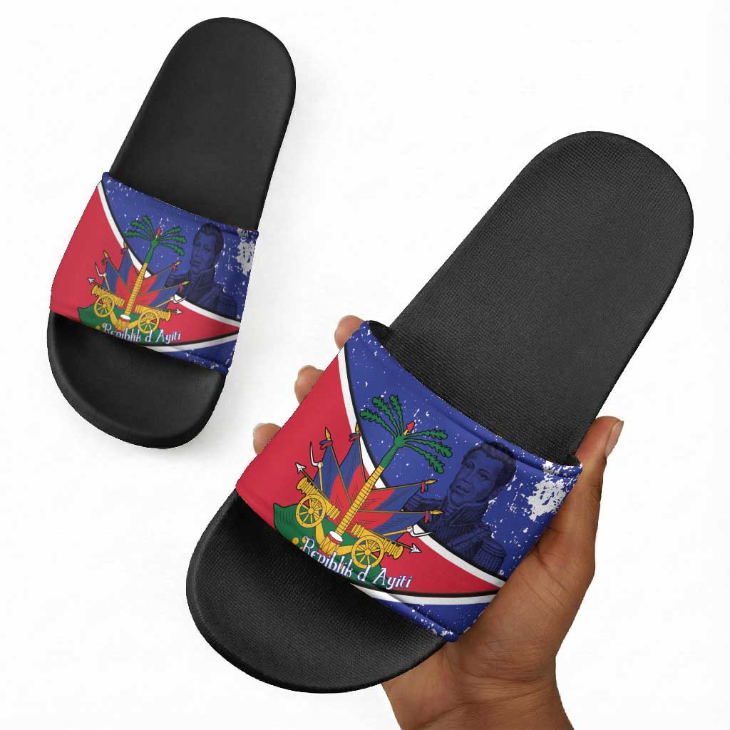 Republic of Haiti 1806-1820 Slide Sandals Alexandre Petion With Coat Of Arms - Wonder Print Shop