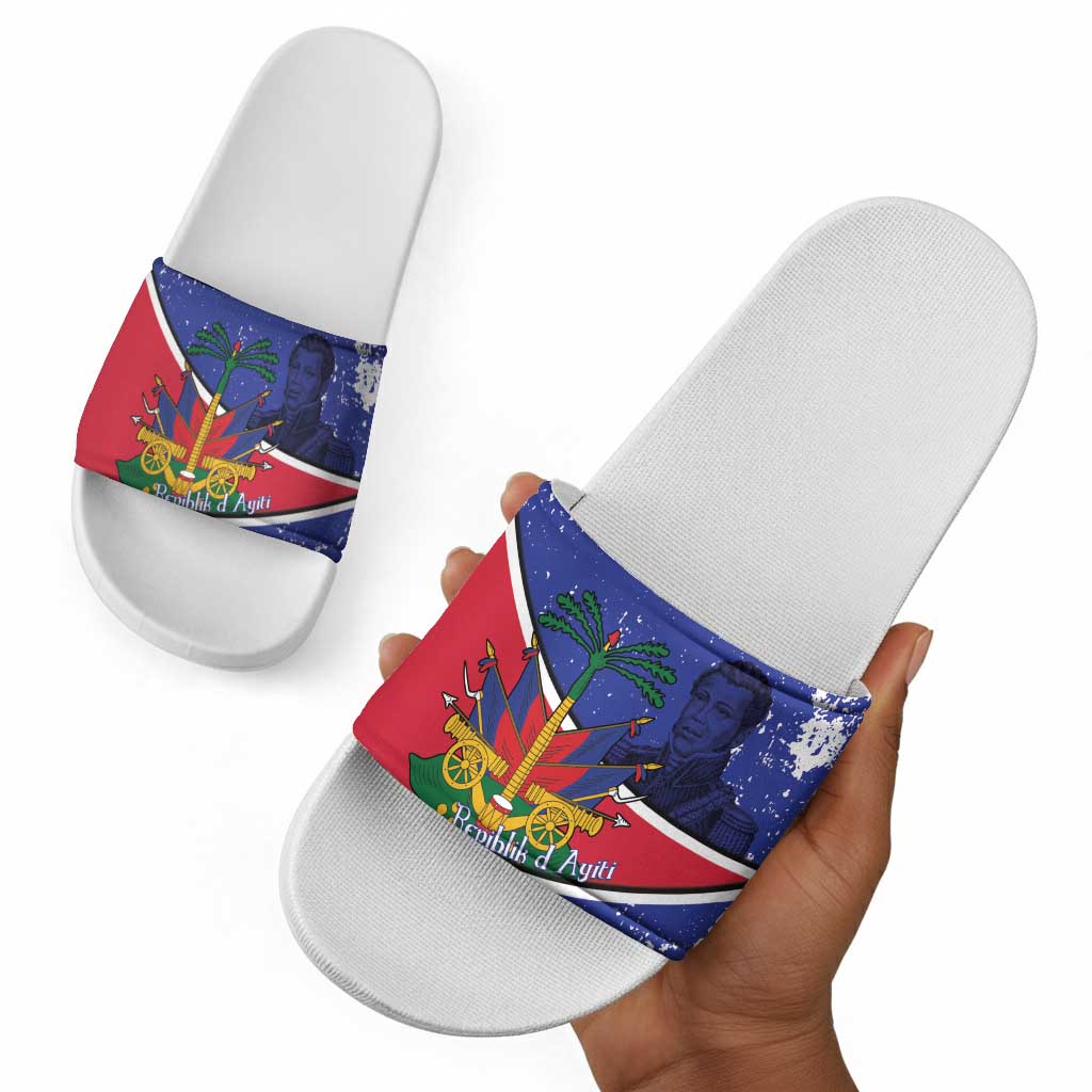 Republic of Haiti 1806-1820 Slide Sandals Alexandre Petion With Coat Of Arms - Wonder Print Shop