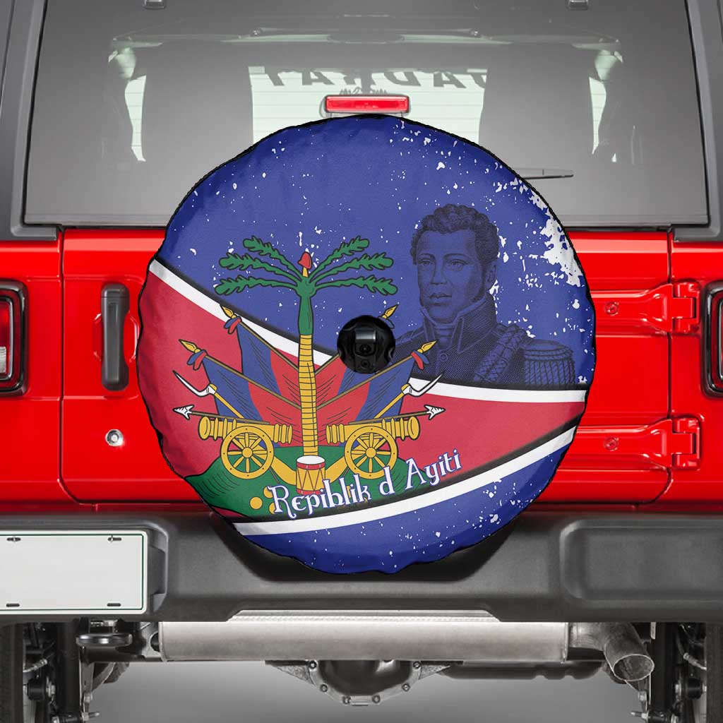 Republic of Haiti 1806-1820 Spare Tire Cover Alexandre Petion With Coat Of Arms - Wonder Print Shop
