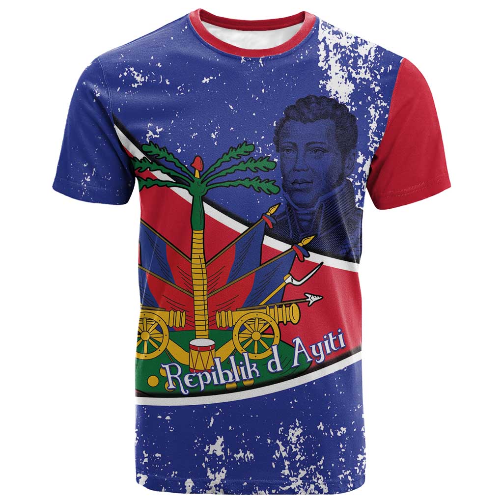 Republic of Haiti 1806-1820 T shirt Alexandre Petion With Coat Of Arms LT14