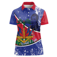 Republic of Haiti 1806-1820 Women Polo Shirt Alexandre Petion With Coat Of Arms LT14