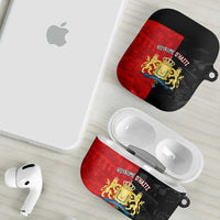 Kingdom of Haiti AirPods Case Sans-Souci Palace Flag Style - Wonder Print Shop