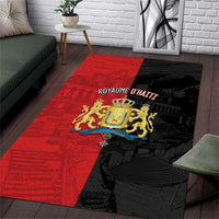 Kingdom of Haiti Area Rug Sans-Souci Palace Flag Style - Wonder Print Shop