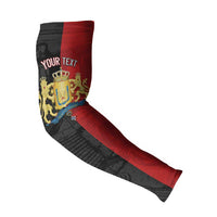 Personalized Kingdom of Haiti Arm Sleeves Sans-Souci Palace Flag Style - Wonder Print Shop