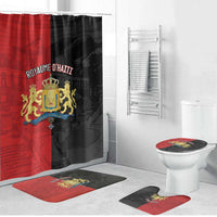 Kingdom of Haiti Bathroom Set Sans-Souci Palace Flag Style - Wonder Print Shop