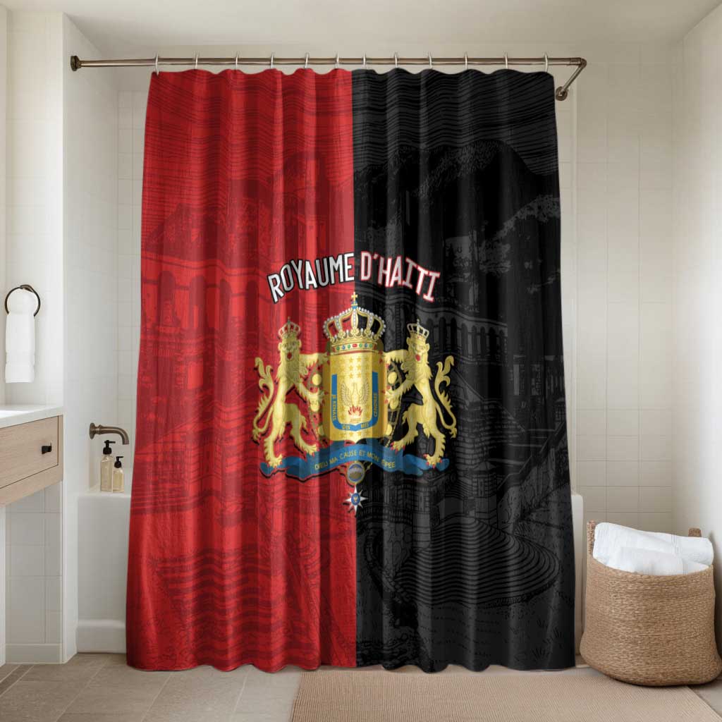 Kingdom of Haiti Bathroom Set Sans-Souci Palace Flag Style - Wonder Print Shop