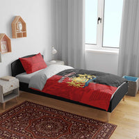 Kingdom of Haiti Bedding Set Sans-Souci Palace Flag Style - Wonder Print Shop