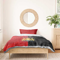 Kingdom of Haiti Bedding Set Sans-Souci Palace Flag Style - Wonder Print Shop