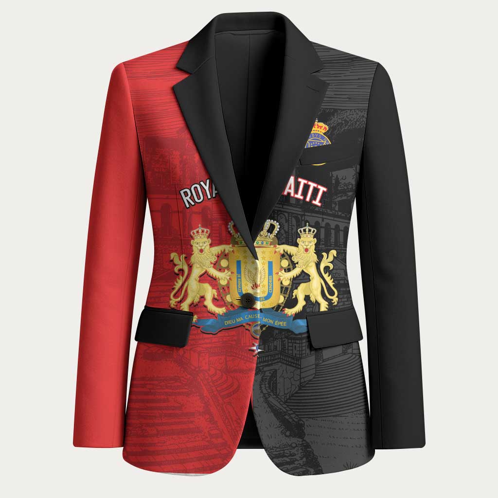 Personalized Kingdom of Haiti Blazer Sans-Souci Palace Flag Style - Wonder Print Shop