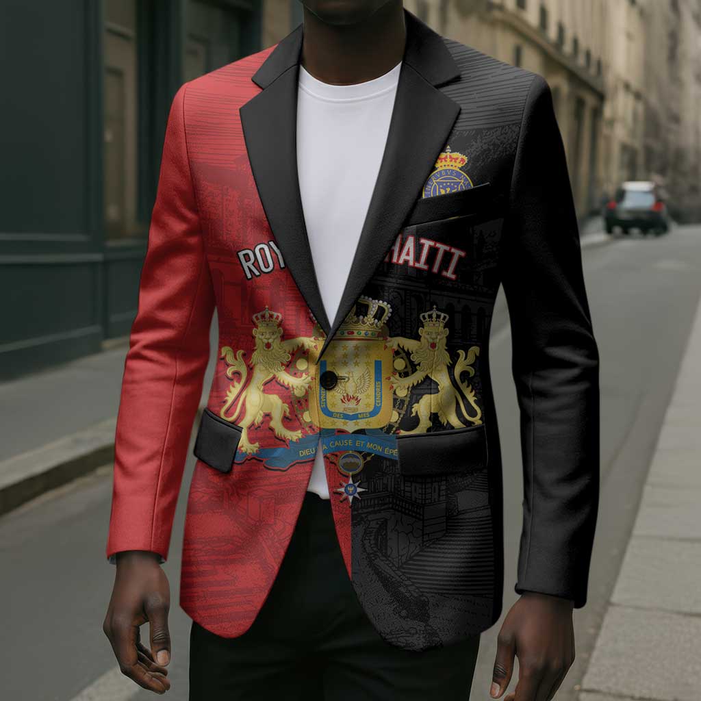 Personalized Kingdom of Haiti Blazer Sans-Souci Palace Flag Style - Wonder Print Shop