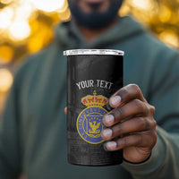Personalized Kingdom of Haiti 4 in 1 Can Cooler Tumbler Sans-Souci Palace Flag Style - Wonder Print Shop