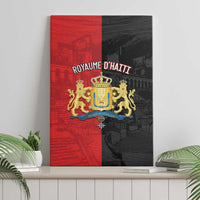 Kingdom of Haiti Canvas Wall Art Sans-Souci Palace Flag Style - Wonder Print Shop