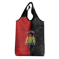Kingdom of Haiti Grocery Bag Sans-Souci Palace Flag Style - Wonder Print Shop