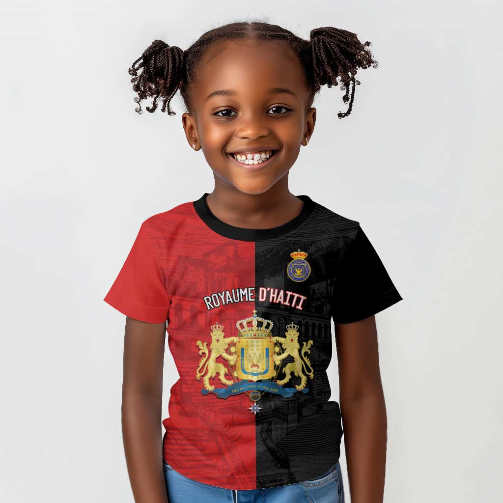 Personalized Kingdom of Haiti Kid T shirt Sans-Souci Palace Flag Style LT14