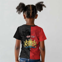 Personalized Kingdom of Haiti Kid T shirt Sans-Souci Palace Flag Style LT14
