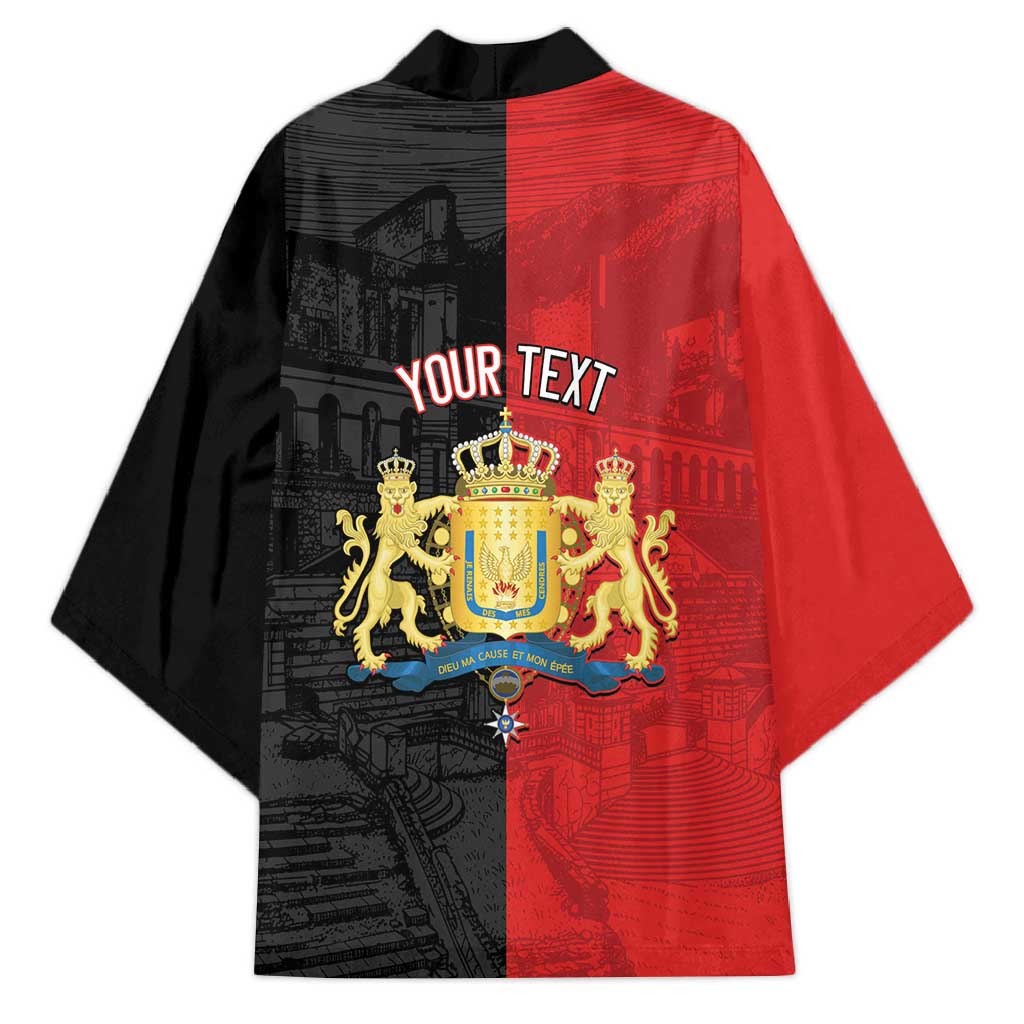 Personalized Kingdom of Haiti Kimono Sans-Souci Palace Flag Style - Wonder Print Shop