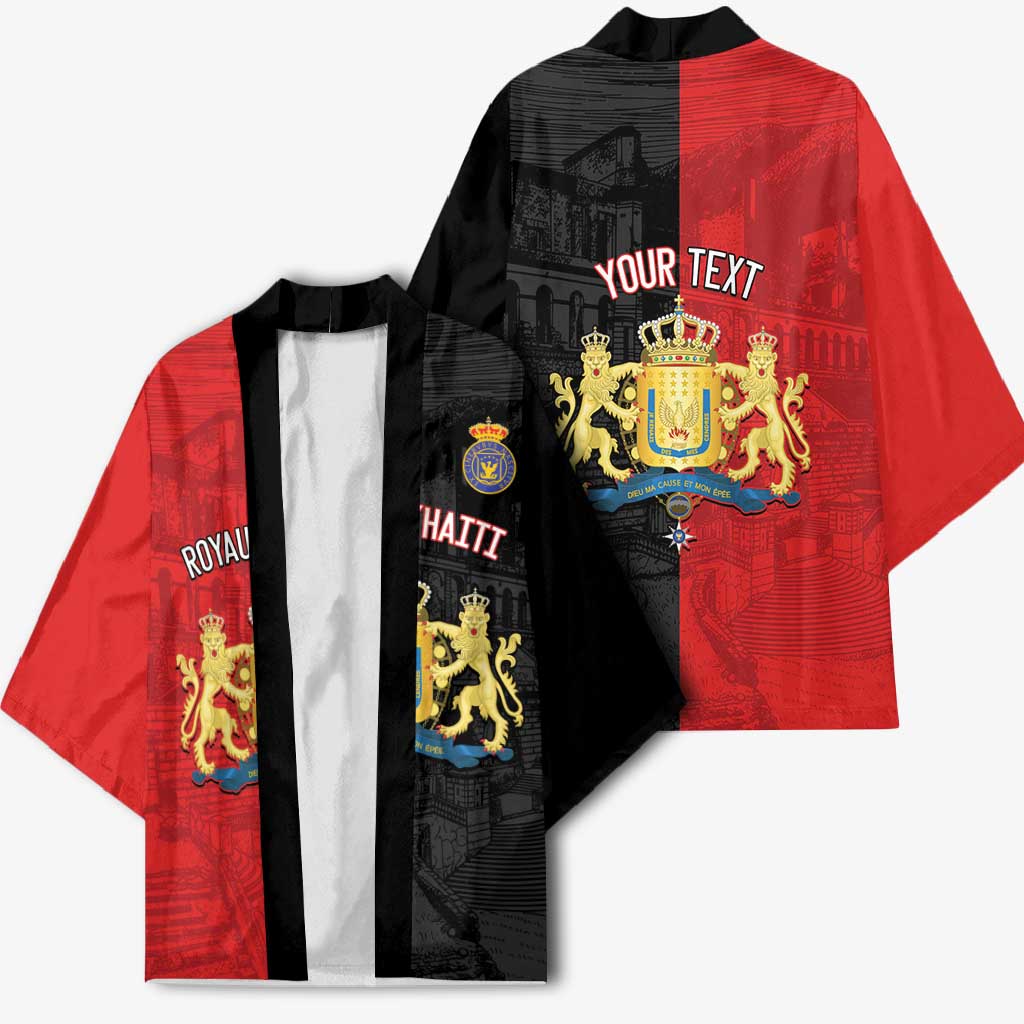 Personalized Kingdom of Haiti Kimono Sans-Souci Palace Flag Style - Wonder Print Shop