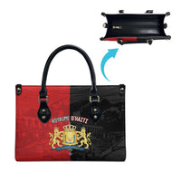 Kingdom of Haiti Leather Bag Sans-Souci Palace Flag Style - Wonder Print Shop