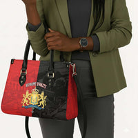 Kingdom of Haiti Leather Bag Sans-Souci Palace Flag Style - Wonder Print Shop