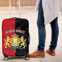 Kingdom of Haiti Luggage Cover Sans-Souci Palace Flag Style - Wonder Print Shop