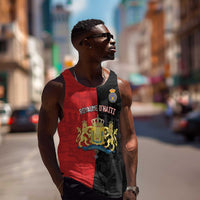 Personalized Kingdom of Haiti Men Tank Top Sans-Souci Palace Flag Style - Wonder Print Shop