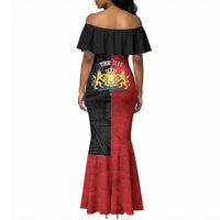 Personalized Kingdom of Haiti Mermaid Dress Sans-Souci Palace Flag Style LT14
