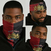 Kingdom of Haiti Neck Gaiter Sans-Souci Palace Flag Style - Wonder Print Shop