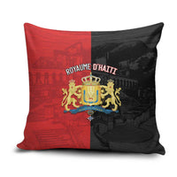Kingdom of Haiti Pillow Cover Sans-Souci Palace Flag Style - Wonder Print Shop