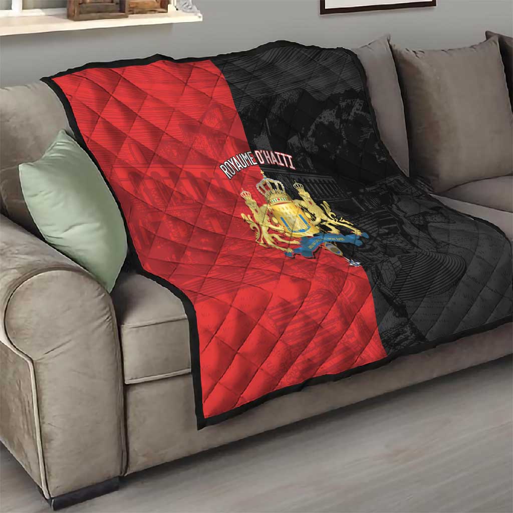 Kingdom of Haiti Quilt Sans-Souci Palace Flag Style - Wonder Print Shop