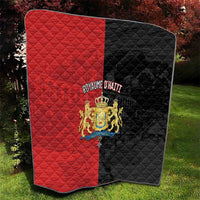 Kingdom of Haiti Quilt Sans-Souci Palace Flag Style - Wonder Print Shop