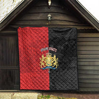 Kingdom of Haiti Quilt Sans-Souci Palace Flag Style - Wonder Print Shop